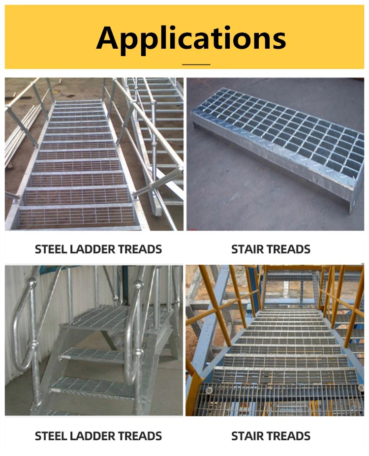 Applications of Galvanised Stair Treads Applications of Galvanised Stair Treads